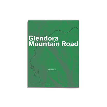 "GLENDORA MOUNTAIN ROAD" PRINT