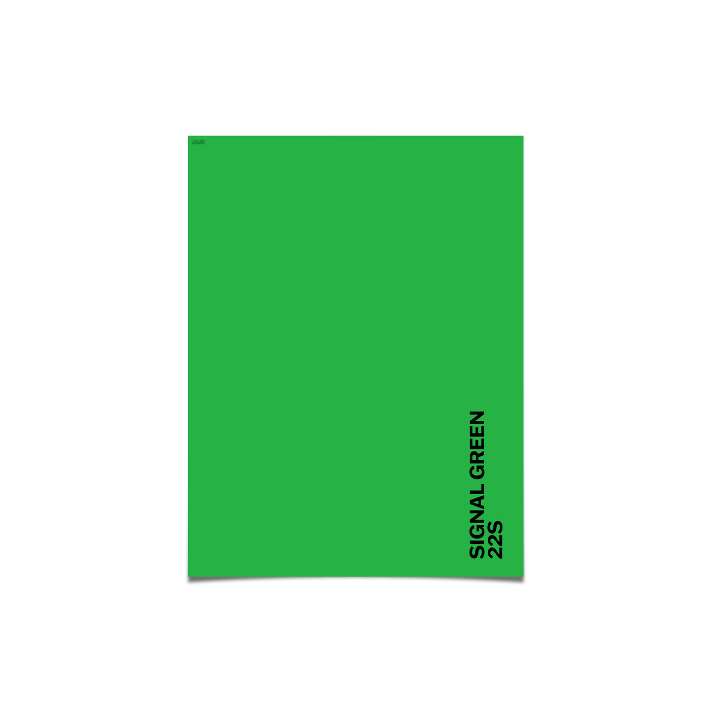 SIGNAL GREEN PRINT